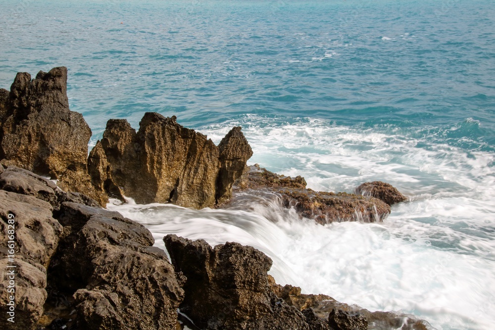 Little bay of Fiumicello on Maratea's coast