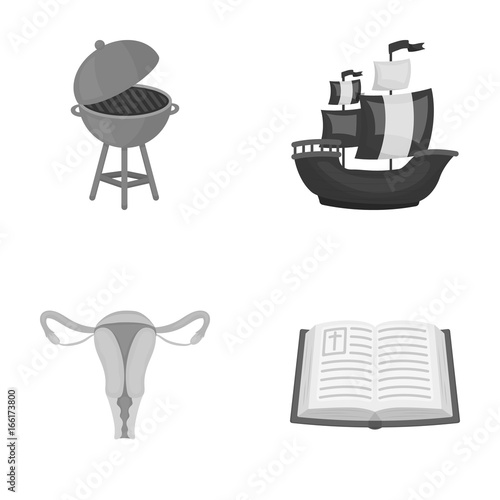 travel, tourism, medicine and other web icon in monochrome style.religion, information, recreation, icons in set collection.