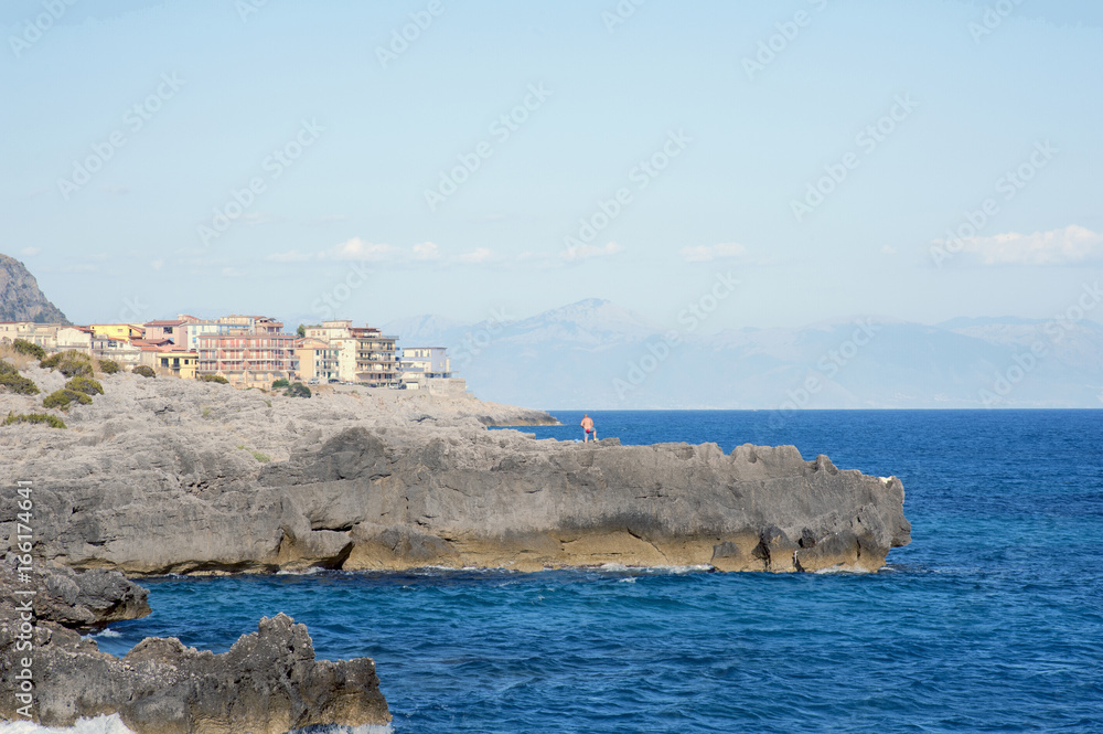 A sea village, Marina di Camerota, Italy