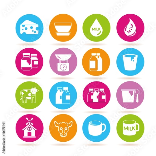 milk product icons