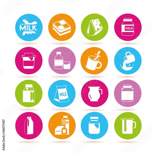 milk product icons