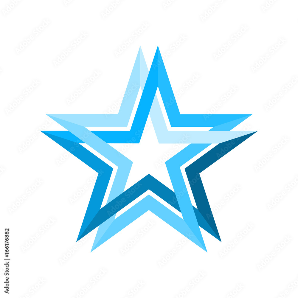blue star infinite loop vector blue star infinite loop vector