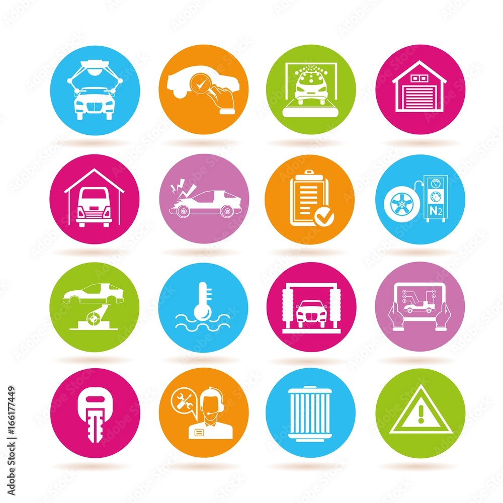 auto service icons auto service icons