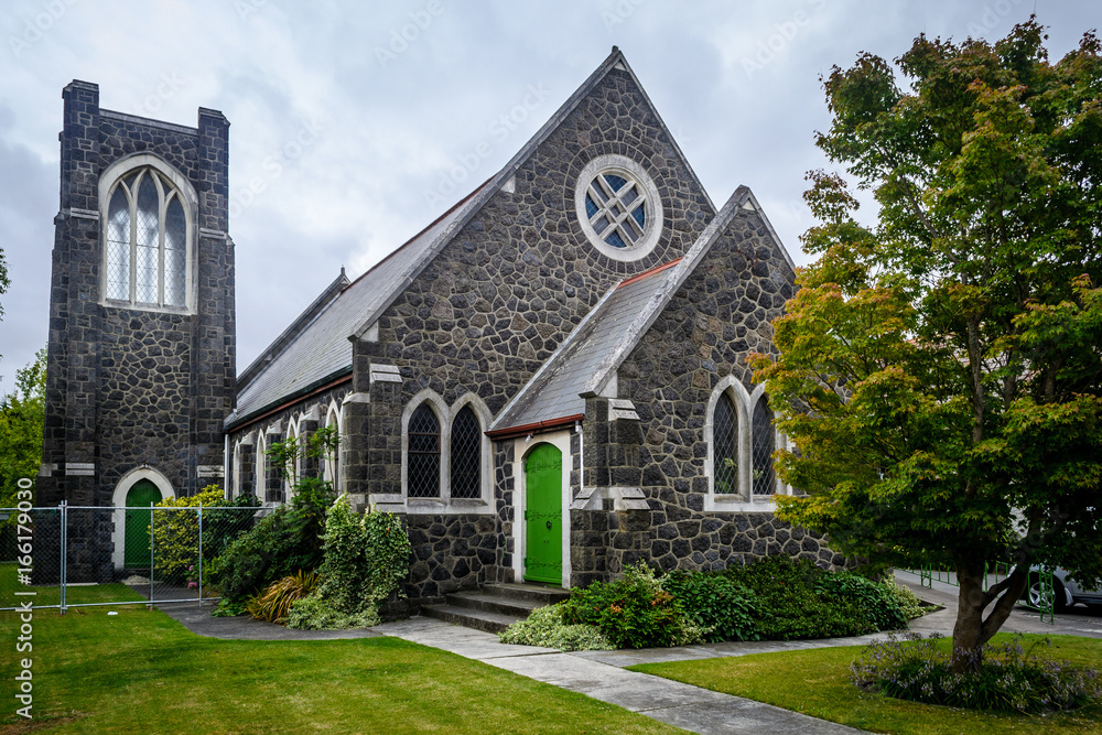 A small church with in Christchurch, New Zealand