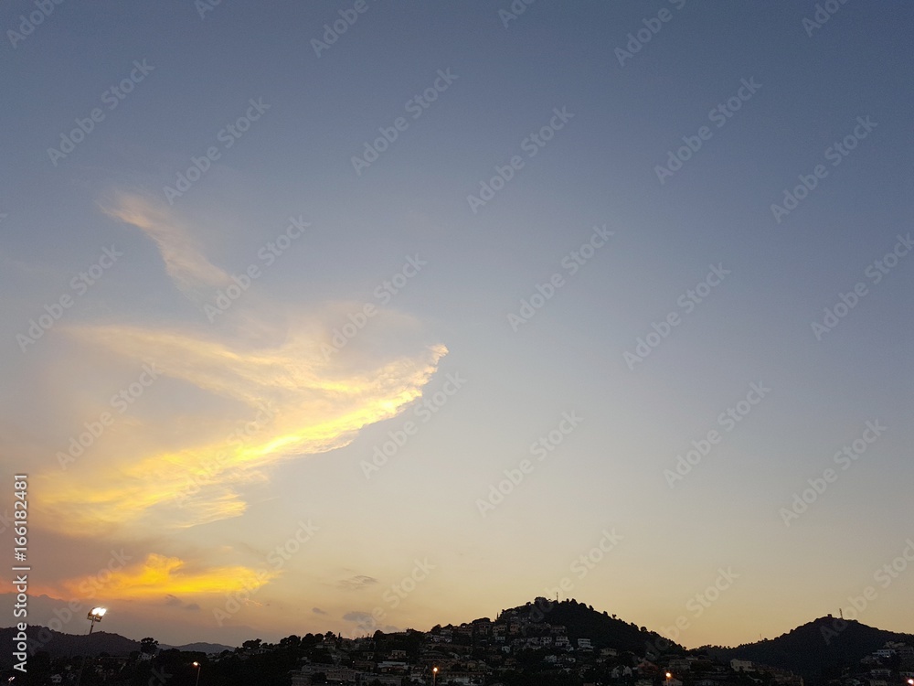 Fototapeta premium Koniec dnia