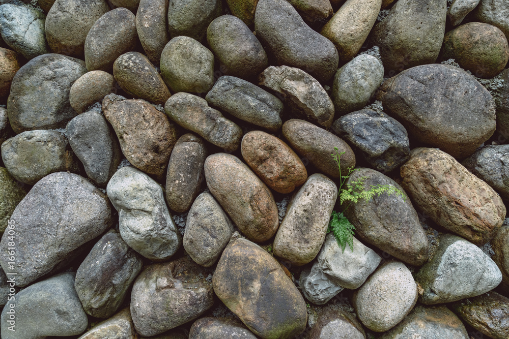 Full Frame Shot Of Pebble Wall in Lishui,Zhejiang province,China. Full Frame Shot Of Pebble Wall in Lishui,Zhejiang province,China.