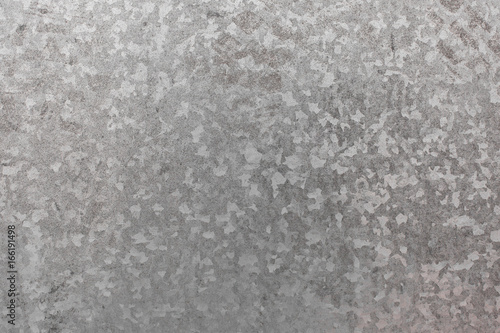 Texture of Zinc galvanized iron roof plate background pattern photo