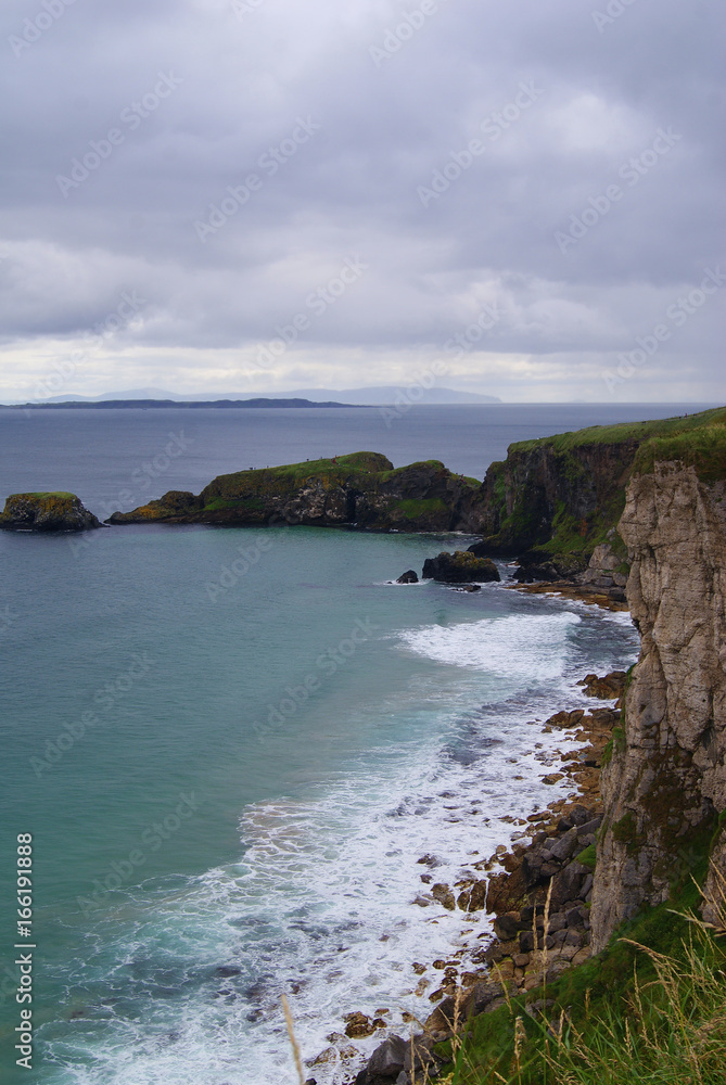 Landschaft um Carrick-a-Rede - Rope Bridge - Nordirland Landschaft um Carrick-a-Rede - Rope Bridge - Nordirland