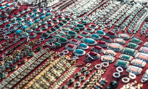 Eastern market presents a wide variety of elegant and fashionable necklaces and traditional jewelry