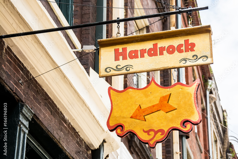 Obraz premium Schild 258 - Hardrock