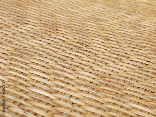 Obraz na plátně close up woven bamboo pattern