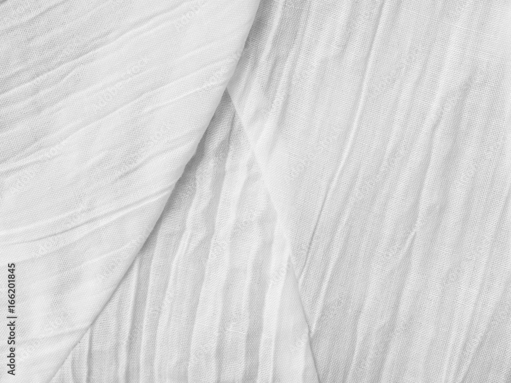 Obraz premium white fabric cloth texture