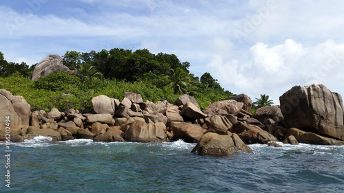 Tropical island of St. Pierre, Seychelles