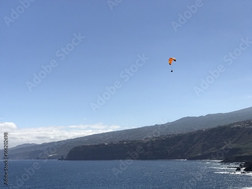 Paragliding at Tenerife