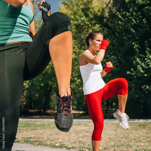 TaeBo front kicks photo