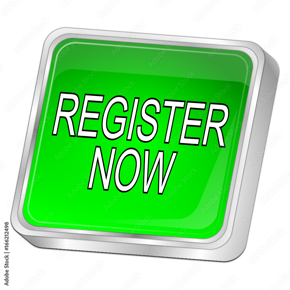 Register now Button - 3D illustration Register now Button - 3D illustration