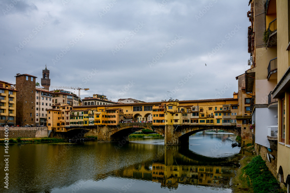Puente Vecchio en Florencia Italia