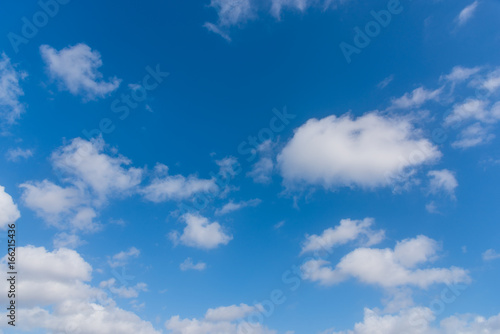 Soft clouds and blue sky