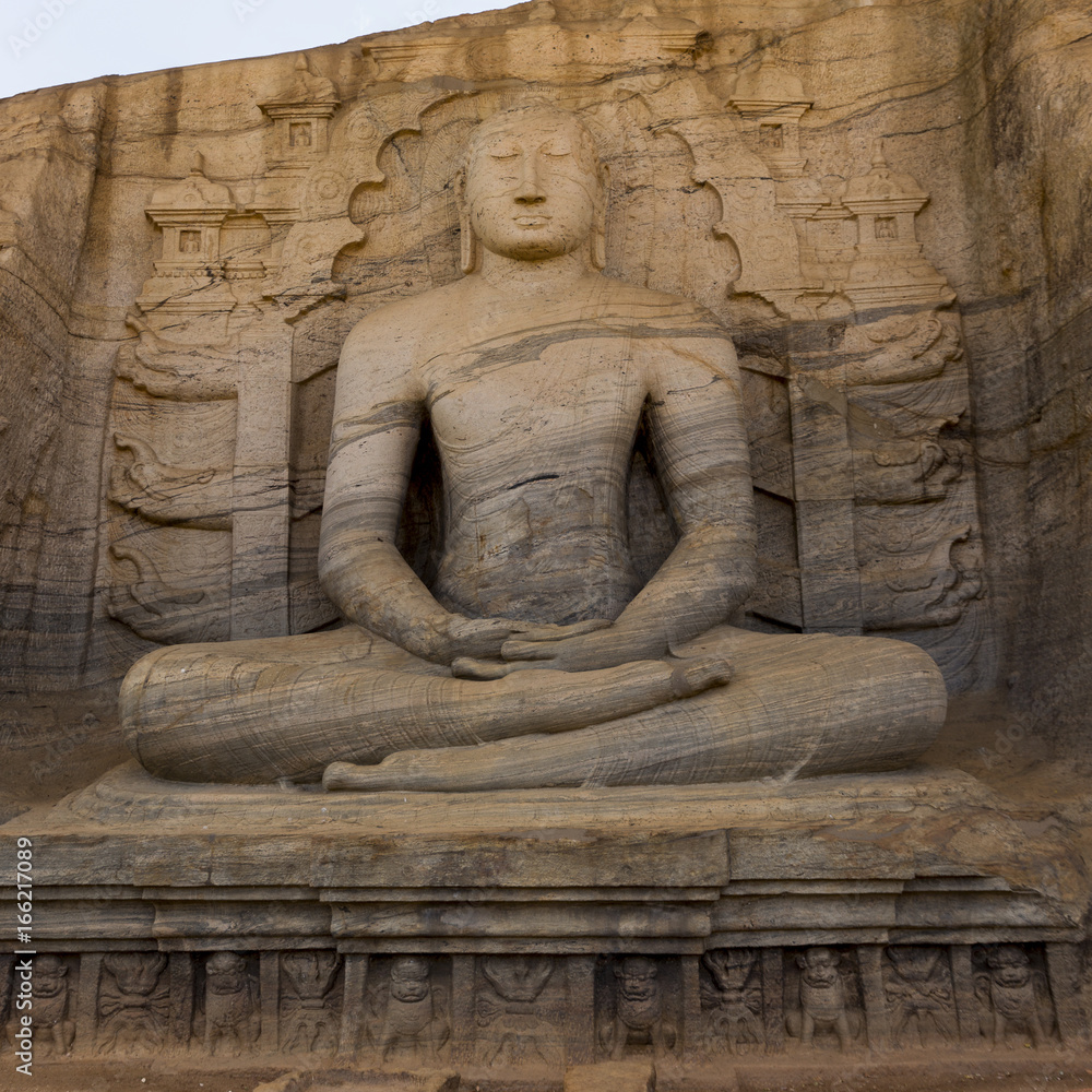 Buddha statue, Gal Vihara, Polonnaruwa, Unesco World Heritage Site