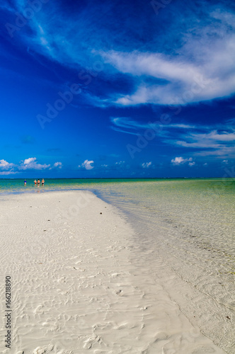 Sansibar Kiwengabeach bei Ebbe