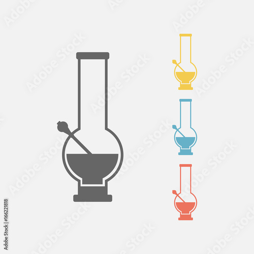 Bong for smoking icon