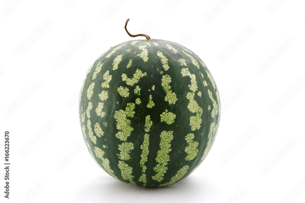 Ripe fresh watermelon isolated on white background Ripe fresh watermelon isolated on white background