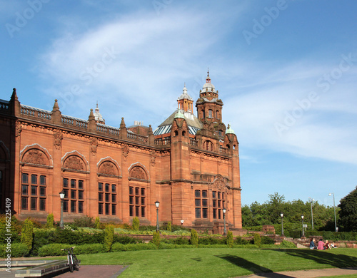 Obraz na płótnie Musée de Glasgow w salonie