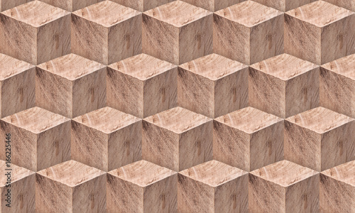 wooden blocks seamless pattern