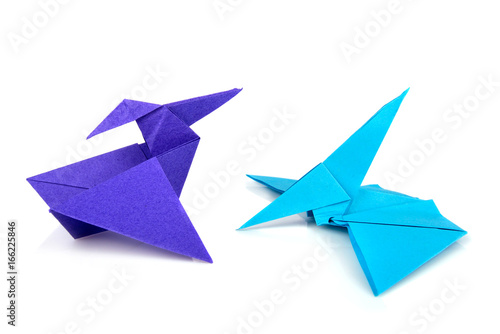 Origami dinosaurus