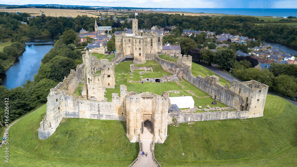 Fotografie Warkworth Castle