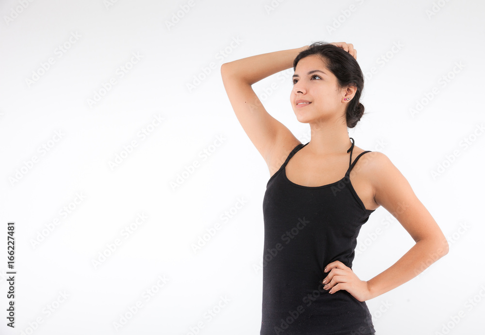 beautiful latin woman smiling beautiful latin woman smiling