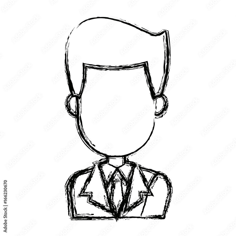 businessman character face male people image businessman character face male people image