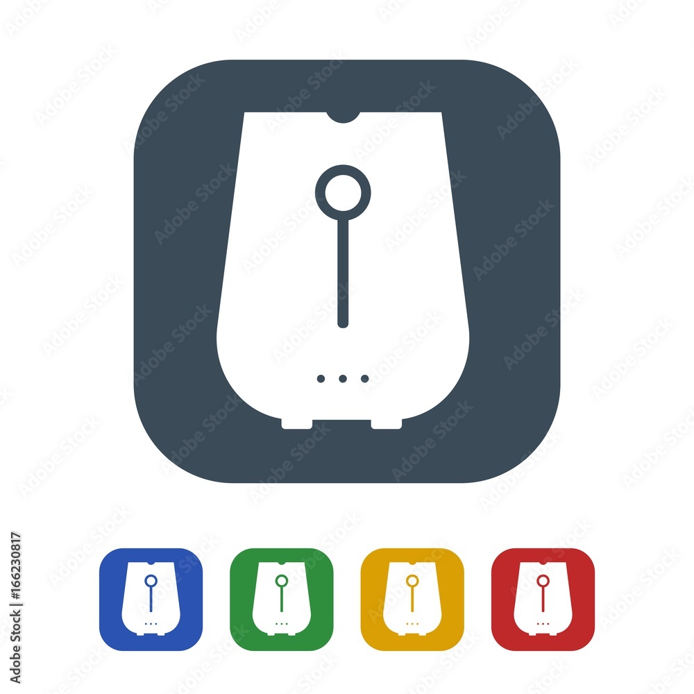 Air fryer Icon Isolated on White Background.vector illustration icon Air fryer Icon Isolated on White Background.vector illustration icon