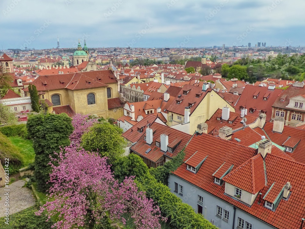 Amazing Prague panoramic view