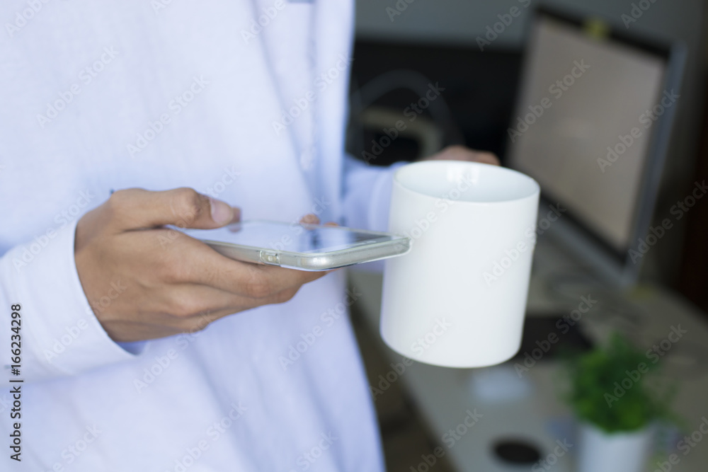 hands with mobile phone hands with mobile phone