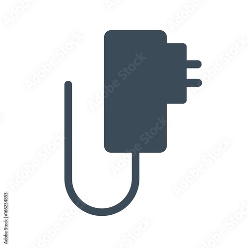 Mobile charger Icon Isolated on White Background.vector illustration icon