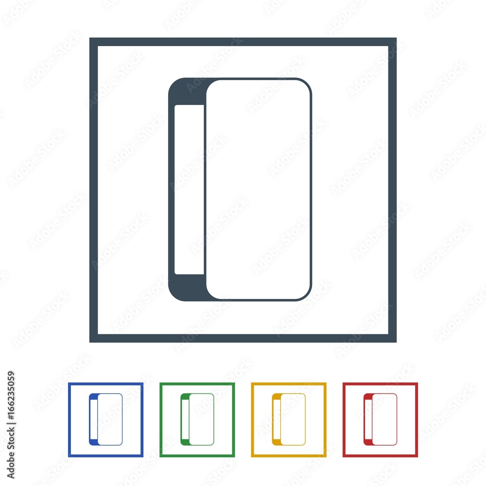 Mobile screen guards Icon Isolated on White Background.vector illustration icon Mobile screen guards Icon Isolated on White Background.vector illustration icon