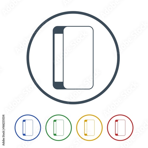 Mobile screen guards Icon Isolated on White Background.vector illustration icon
