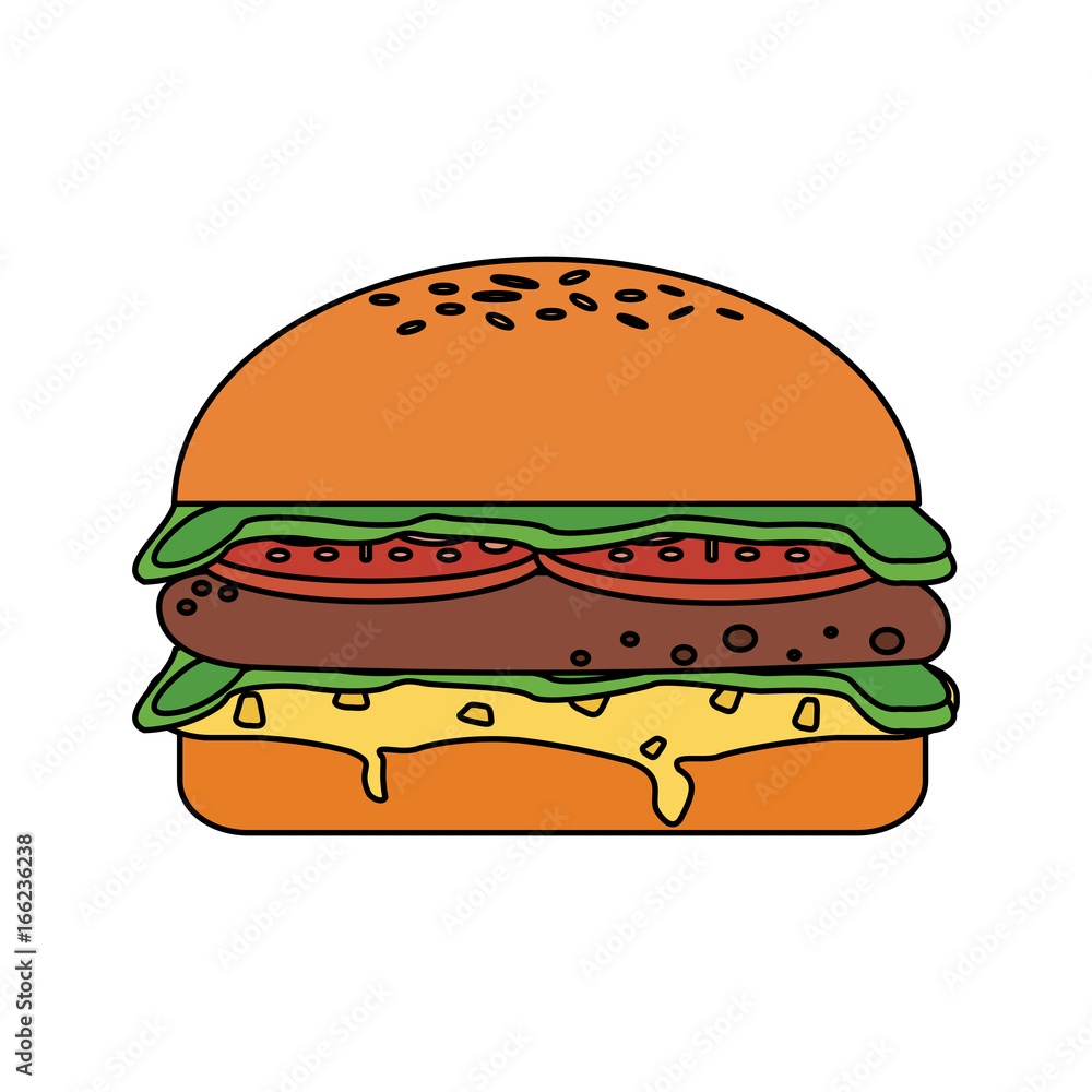 fast food hamburger icon fast food hamburger icon