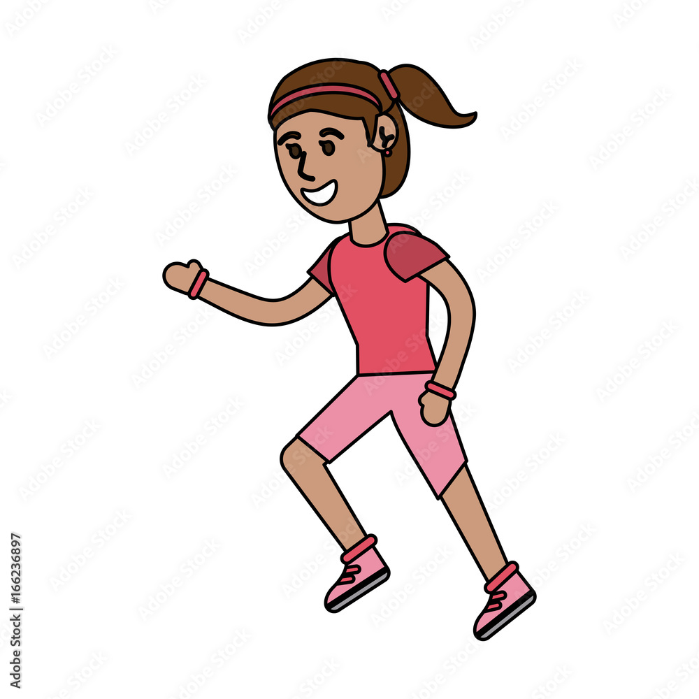 girl doing workout fitness girl doing workout fitness