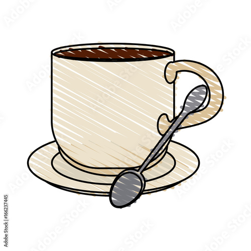 hot cup of coffe icon