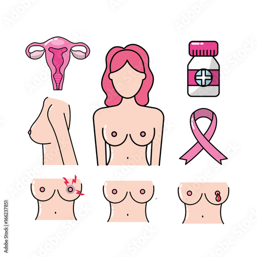 set breast cancer sickness and medicine treatment