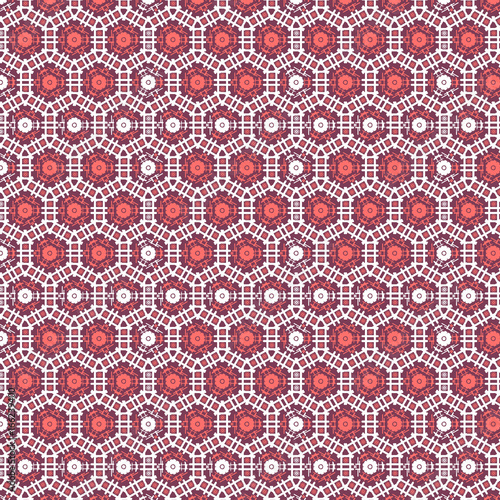 Abstract geometric seamless pattern