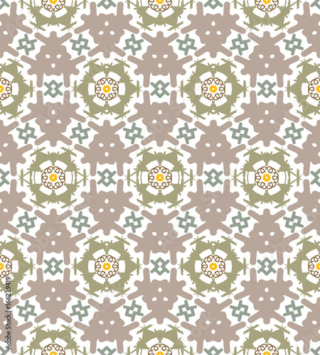 Abstract geometric seamless pattern