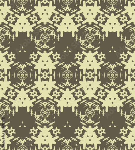 Abstract geometric seamless pattern