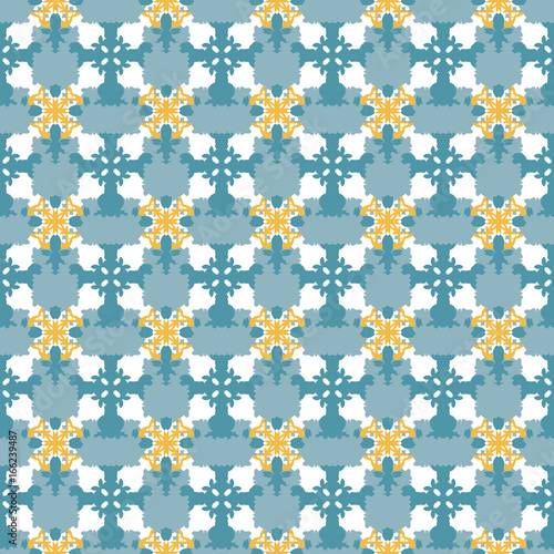 Abstract geometric seamless pattern