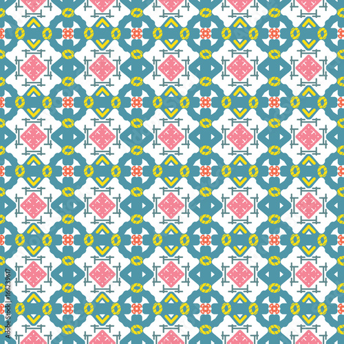 Abstract geometric seamless pattern
