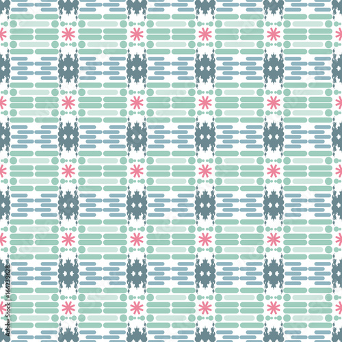 Abstract geometric seamless pattern
