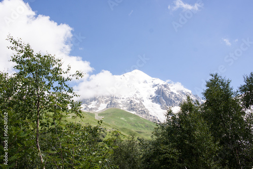 Trekking in Caucasus from Ushguli to Mestia in Georgia