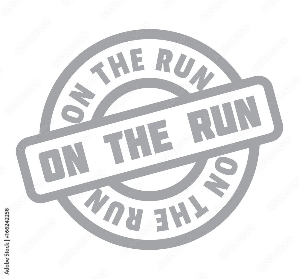 On The Run rubber stamp. Grunge design with dust scratches. Effects can be easily removed for a clean, crisp look. Color is easily changed. On The Run rubber stamp. Grunge design with dust scratches. Effects can be easily removed for a clean, crisp look. Color is easily changed.